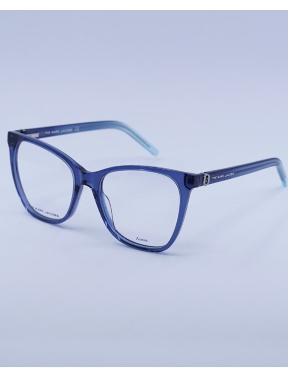 Marc Jacobs MARC 600 0ZX9 00 Eyeglasses Blue Azure 52mm Square Frame